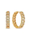 Eye Candy La Women's Luxe Calista Cubic Zirconia Earrings In Gold