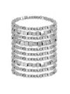 Eye Candy La Stack Bracelet In Neutral
