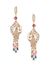 Eye Candy La Women's Luxe Collection Bird 18k-goldplated Brass & Cubic Zirconia Dangle Earrings
