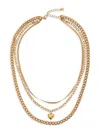 Eye Candy La Set Necklace Set In Neutral