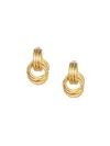 Eye Candy La Luxe Collection 24k Plated Lisa Earrings In Brass
