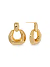 EYE CANDY LA WOMEN'S LUXE MARWA GOLDTONE DANGLE DROP EARRINGS