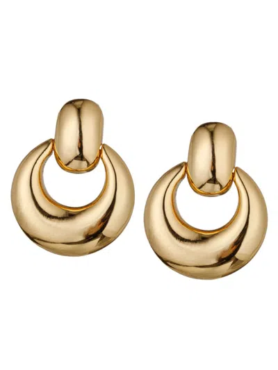 Eye Candy La Women's Luxe Neda 18k Goldplated Drop Earrings In Brass