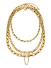 Eye Candy La Set Necklace Set In Neutral