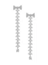 Eye Candy La Women's Luxe Shirin Cubic Zirconia Dangle Earrings In Brass