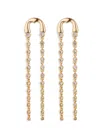 EYE CANDY LA WOMEN'S THE LUXE AVA GOLDTONE CUBIC ZIRCONIA DROP EARRINGS