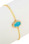 Eye Candy La Yael Bracelet In Blue