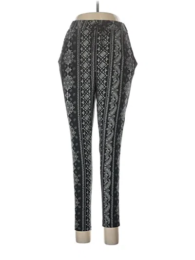 Pre-owned Eye Candy Leggings In Black