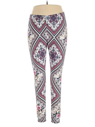 Pre-owned Eye Candy Leggings In Purple