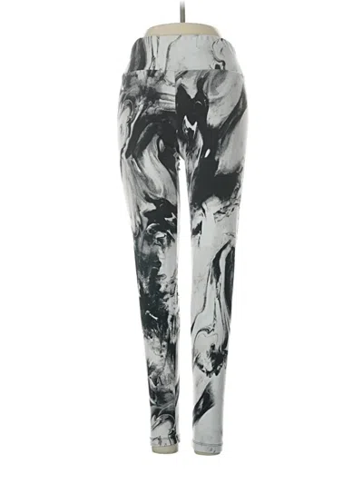 Pre-owned Eye Candy Leggings In Silver