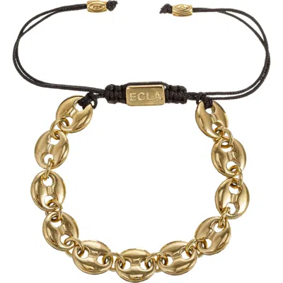 Eye Candy Los Angeles Adrian Mariner Chain Link Bracelet In Gold