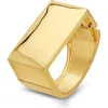 Eye Candy Los Angeles Antonito Block Cuff Bracelet In Gold