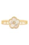 Eye Candy Los Angeles Bonnie Flower Medallion Cuff Bracelet