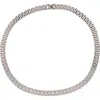 Eye Candy Los Angeles Clyde 10mm Chain Necklace In Silver