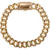 Eye Candy Los Angeles Cuban Link Bracelet In Gold