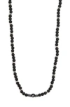 Eye Candy Los Angeles Ethan Evil Eye Beaded Necklace