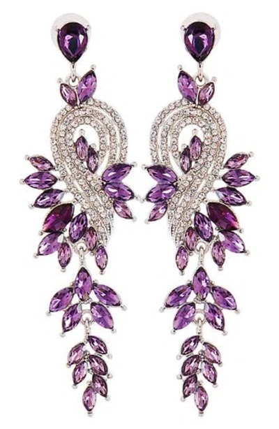 Eye Candy Los Angeles Gardena Drao Statement Earrings In Multi