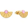 Eye Candy Los Angeles Imitation Opal Stud Earrings