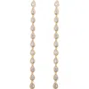 Eye Candy Los Angeles Iris Cubic Zirconia Drop Earrings In Gold