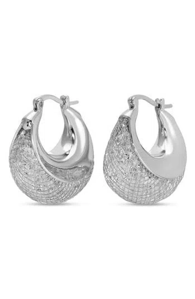 Eye Candy Los Angeles Janet Cubic Zirconia Drop Earrings In Brown