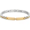 Eye Candy Los Angeles Jin Two-tone Chain Bracelet