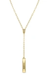 Eye Candy Los Angeles Josephine Bar Lariat Necklace