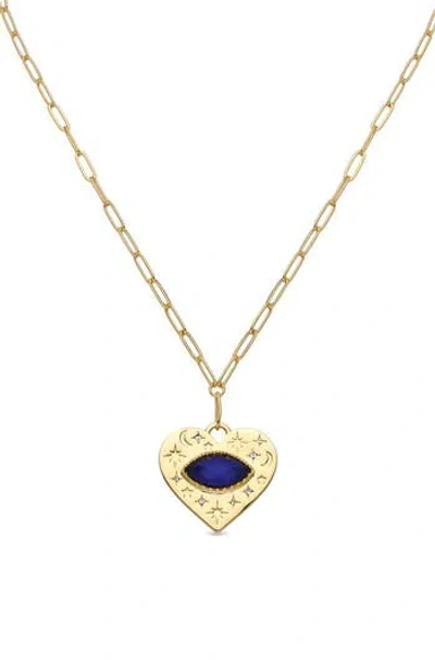 Eye Candy Los Angeles Justine Mood Stone Pendant Necklace