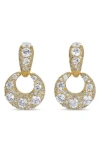 Eye Candy Los Angeles Kathy Cubic Zirconia Drop Earrings In Gold