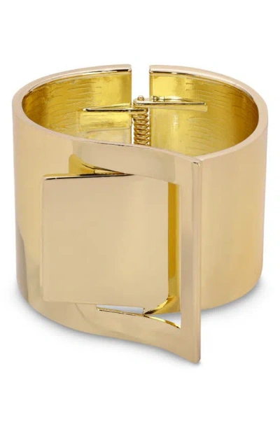 Eye Candy Los Angeles Lara Cuff Bracelet In Gold