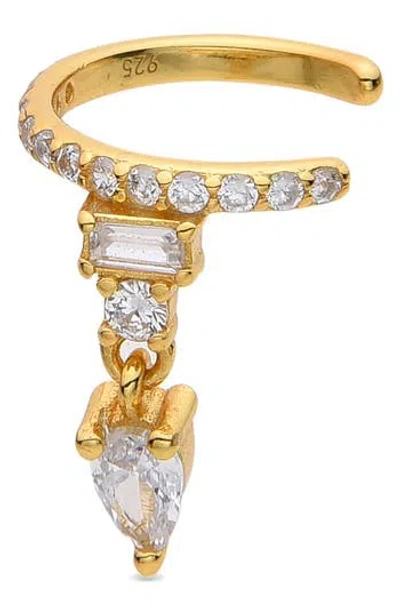 Eye Candy Los Angeles Laura Cubic Zirconia Ear Cuff