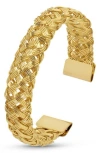 Eye Candy Los Angeles Marzia Cuff Bracelet In Gold