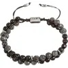 Eye Candy Los Angeles Mateo Adjustable Bracelet In Silver