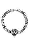 Eye Candy Los Angeles Mens' Enrique Lion Head Bracelet