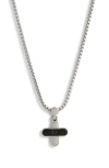 Eye Candy Los Angeles Miguel Cross Pendant Necklace