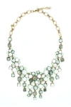 Eye Candy Los Angeles Multicolor Drape Necklace In Green