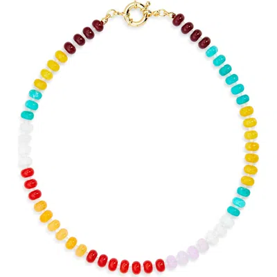 Eye Candy Los Angeles Oihana Multicolor Beaded Necklace