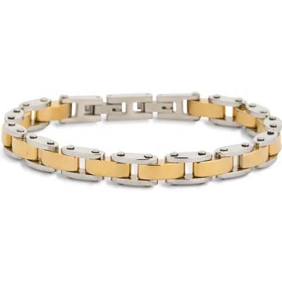 Eye Candy Los Angeles Omar Two-tone Chain Bracelet