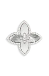 Eye Candy Los Angeles Oriana Cubic Zirconia Petal Brooch
