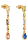 Eye Candy Los Angeles Romy Mix And Match Linear Drop Earrings