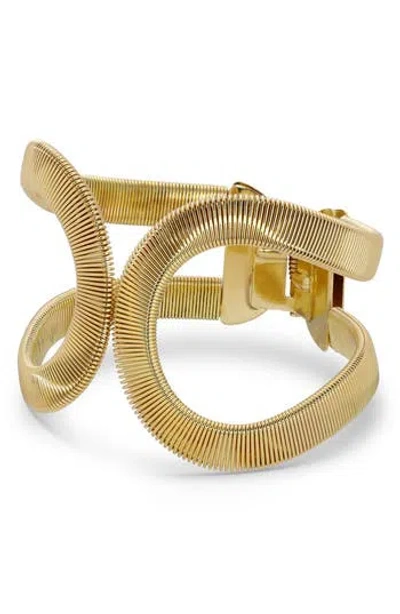 Eye Candy Los Angeles Sierra Cuff Bracelet In Gold