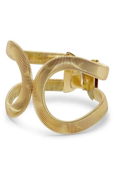Eye Candy Los Angeles Stella Cuff Bracelet In Gold