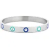 Eye Candy Los Angeles Thiago Evil Eye Cuff Bracelet