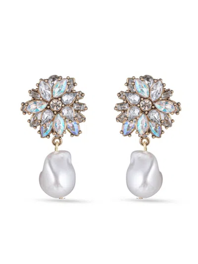 Eye Candy Los Angeles Women's Catalina Goldtone & Shell Pearl Drop Earrings