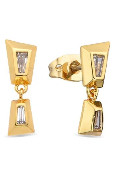 Eye Candy Los Angeles Zelie Cubic Zirconia Drop Earrings