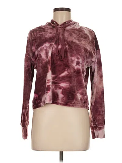 Pre-owned Eye Candy Pullover Hoodie In Burgundy