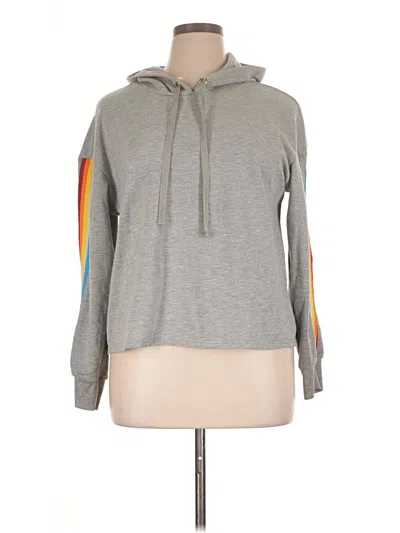 Pre-owned Eye Candy Pullover Hoodie In Gray