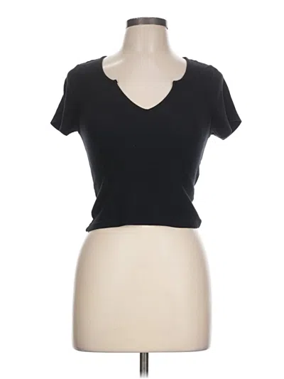 Pre-owned Eye Candy Short Sleeve T-shirt In Black