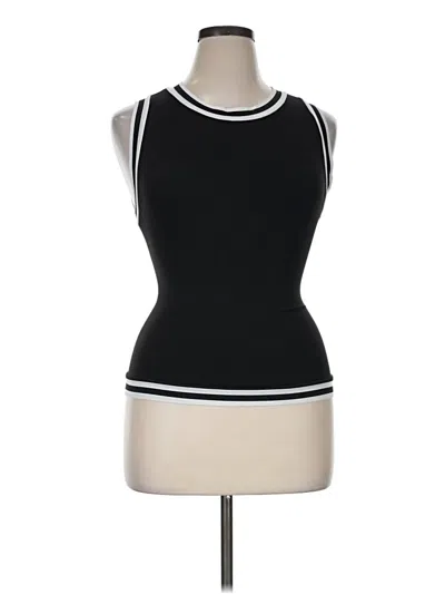 Pre-owned Eye Candy Sleeveless Top Black Boatneck Tops