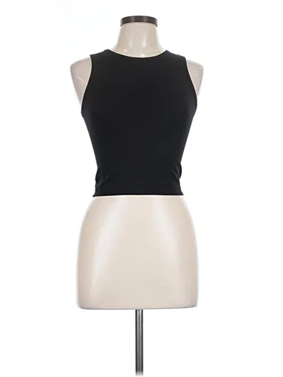Pre-owned Eye Candy Tank Top Black Halter Neckline Tops