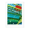 Eye For London Prints Borough Market London Illustrated Art Print In Green